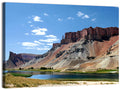 Band-e Amir Lakes and Rock Spire Wall Art