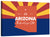 Arizona State Map Wall Art