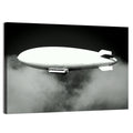 Dirigible Over Clouds Wall Art