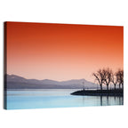 Lake Geneva Sunset Reflection Wall Art