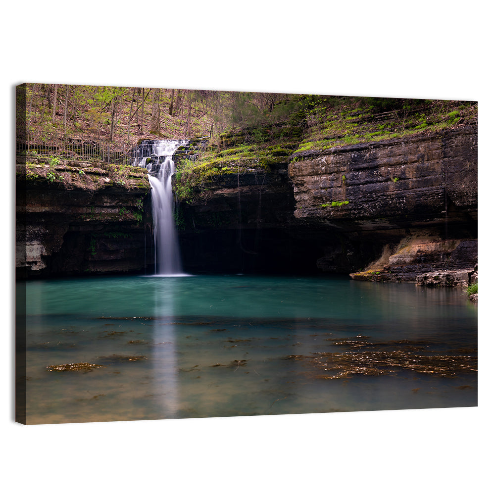Mossy Cove Waterfall Wall Art