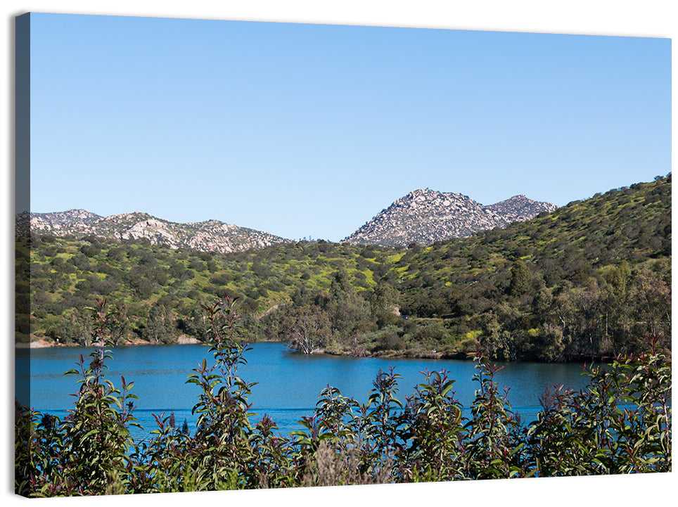 Lake Jennings Landscape Wall Art, canvas print, landscape