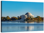 Thomas Jefferson Memorial Reflection Wall Art