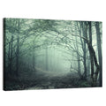Misty Forest Path Wall Art