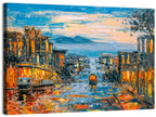 San Francisco Cable Car at Dusk Wall Art