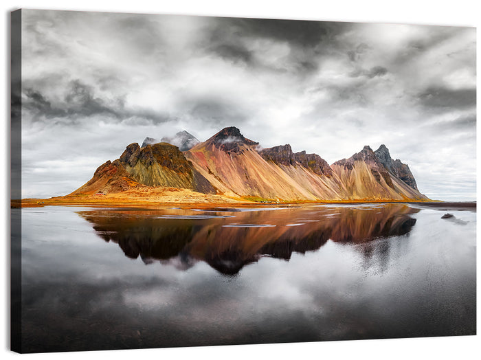 Vestrahorn at Stokksnes Wall Art as a canvas print