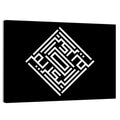 Al-Kareem Kufi Style Islamic Calligraphy Wall Art