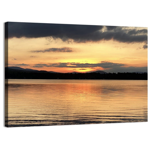 Lake Pleasant Sunset Wall Art