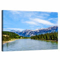 Athabasca River View Wall Art