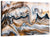 Swirling Flows Abstract Wall Art