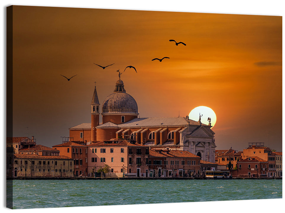 San Giorgio Maggiore at Sunset Wall Art