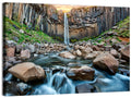 Svartifoss Basalt Waterfall Wall Art
