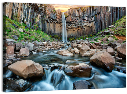 Svartifoss Waterfall Wall Art