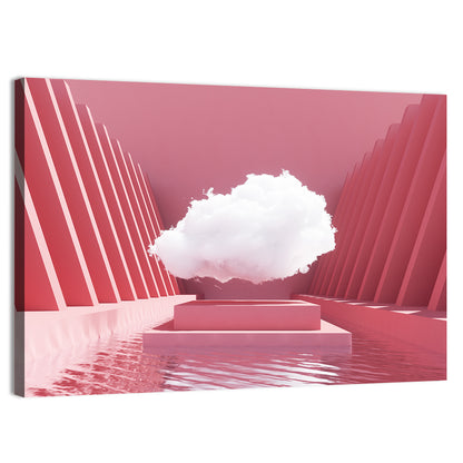 Cloud In Pool Wall Art