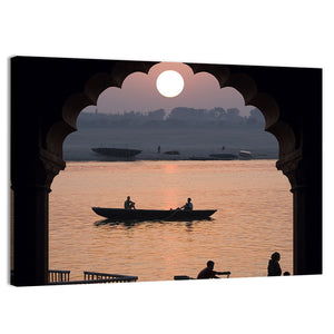 River Ganges Sunrise Wall Art