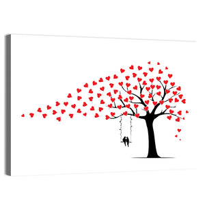 Love Tree & Swing Wall Art