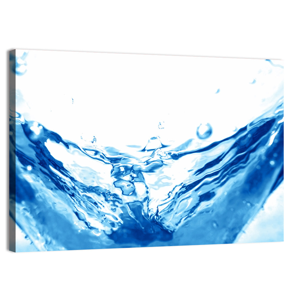 High-speed Water Splash Wall Art