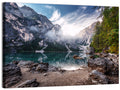 Lago Di Braies Reflection Wall Art