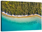 Dugi Otok Aerial Shoreline Wall Art