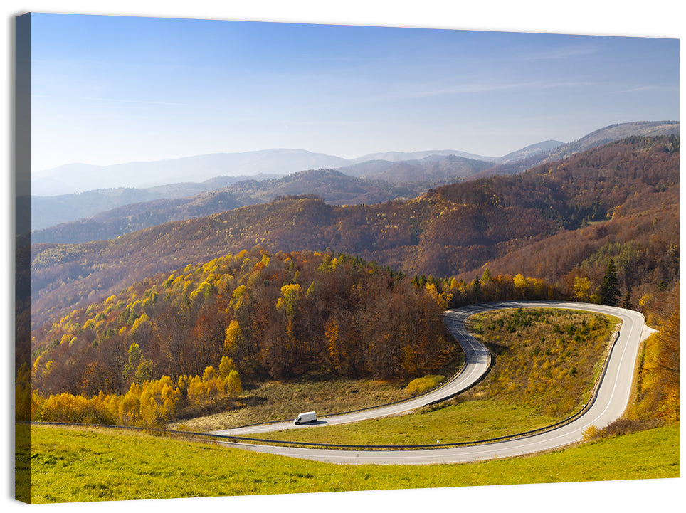 Slovensky Raj Winding Road Wall Art