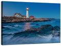 Portland Head Light at Dusk Wall Art