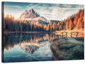 Lago Di Antorno Reflection Wall Art