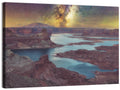 Milky Way Over Lake Powell Wall Art