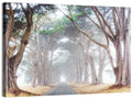 Misty Morning Alleyway Wall Art