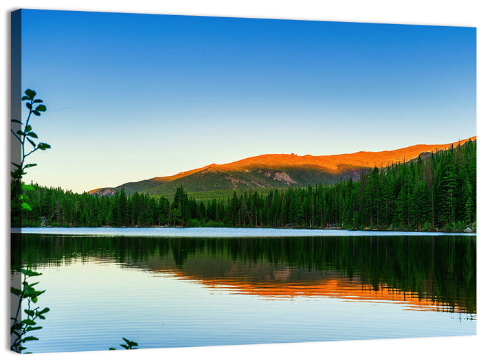 Bear Lake Morning Light, Estes Park Wall Art as a canvas print