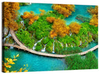 Plitvice Lakes Boardwalk Wall Art