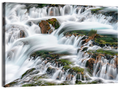 Canete River Cascade Wall Art