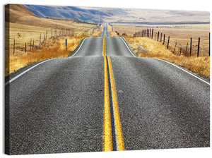 California Road Closeup Wall Art