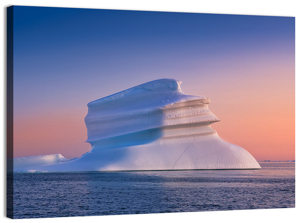 Ilulissat Glaciers, Greenland Wall Art, canvas print, landscape