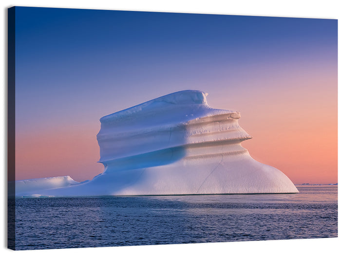 Ilulissat Glaciers, Greenland Wall Art as a canvas print