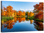 Alexander Park Autumn Reflection Wall Art