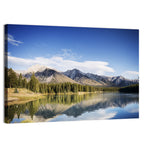 Minnewanka Lake Reflection Wall Art