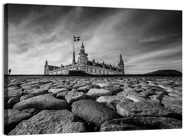 Kronborg Castle Wall Art as a canvas print