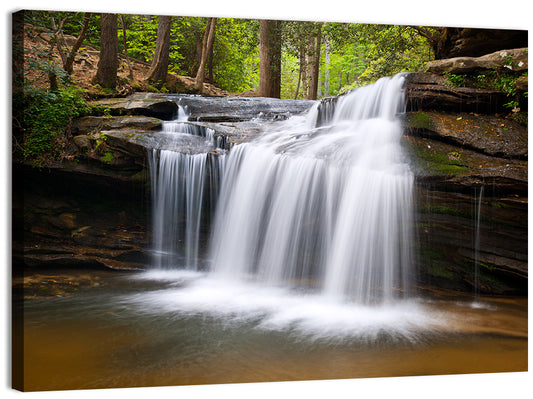 Table Rock State Park Waterfall Wall Art