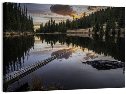 Lake Irene Sunset Wall Art