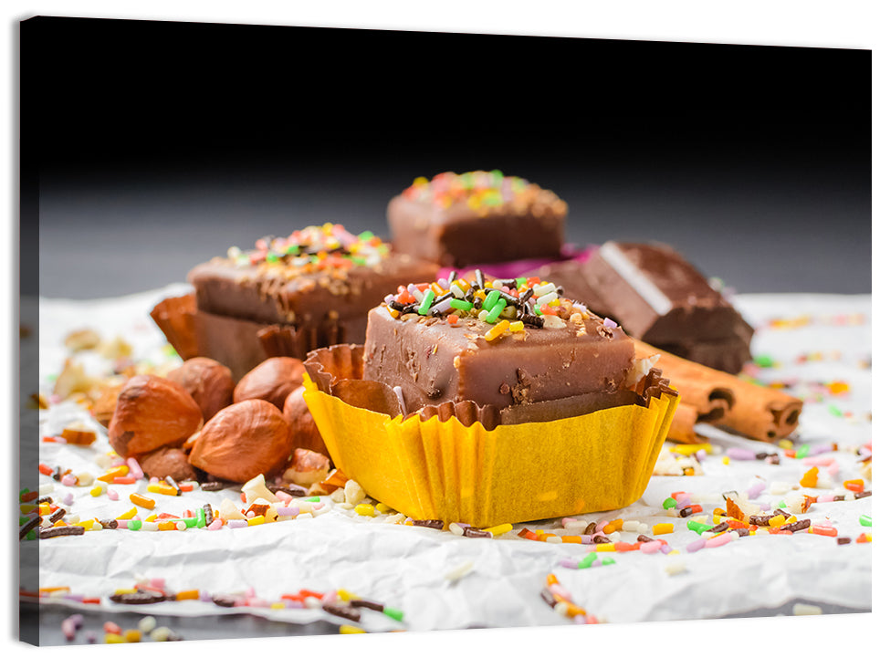Chocolate Hazelnut Cookie Still Life Wall Art