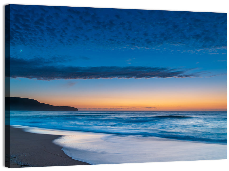 Killcare Beach Sunrise Wall Art, canvas print, landscape