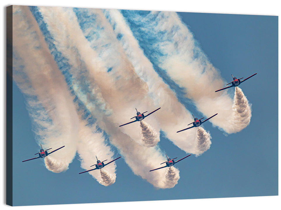 Patrulla Aguila Casa C-101 V Formation Wall Art