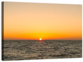 Golden Sunset Over Lake Ijssel Wall Art