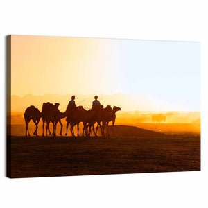 Omani Camel Riders Wall Art
