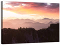 Vancouver Mountains at Sunset Wall Art