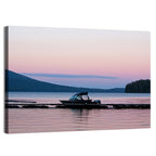 Odell Lake Dock at Twilight Wall Art