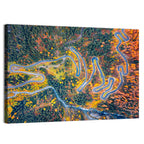 Maloya Pass Aerial View Wall Art