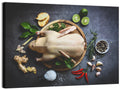Raw Duck with Herbs and Limes Wall Art