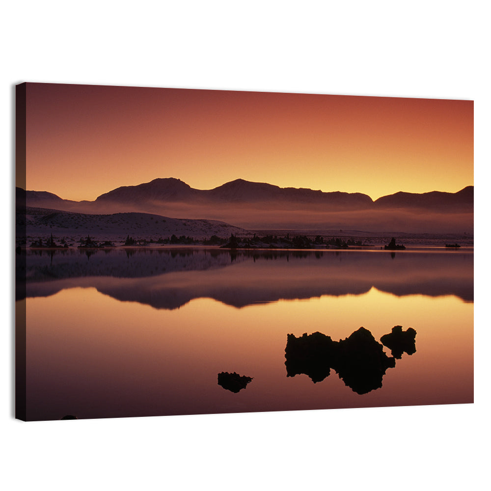 Mono Lake at Twilight Wall Art, canvas print, landscape