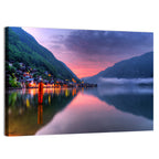 Hallstatt Mountain Village Wall Art